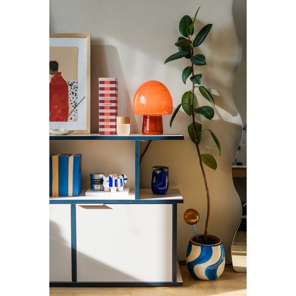 Rdeča namizna svetilka (višina 27 cm) Gozar  – Leitmotiv-image-1