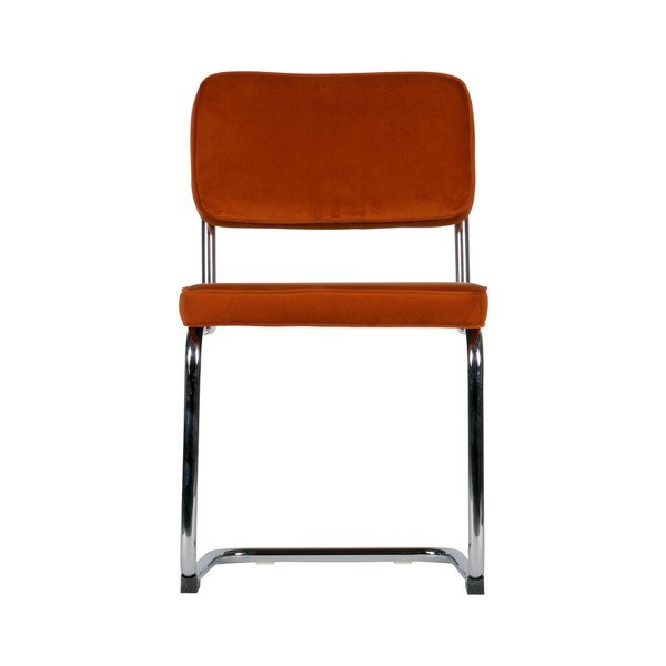 Komplet 2 rdečih stolov WOOOD Lien-image-1
