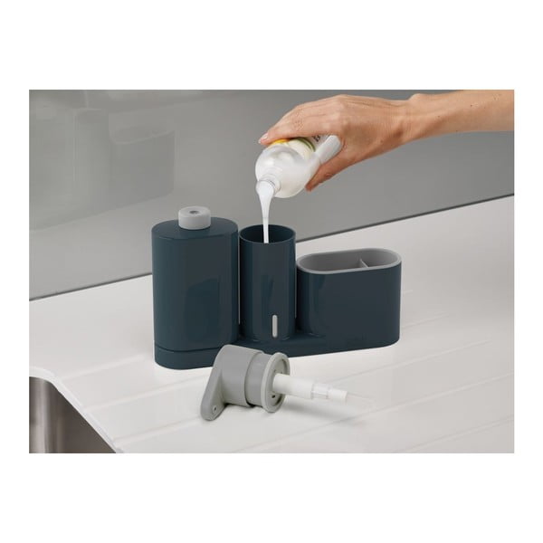 Sivo stojalo za detergent Joseph Joseph SinkBase Plus-image-1