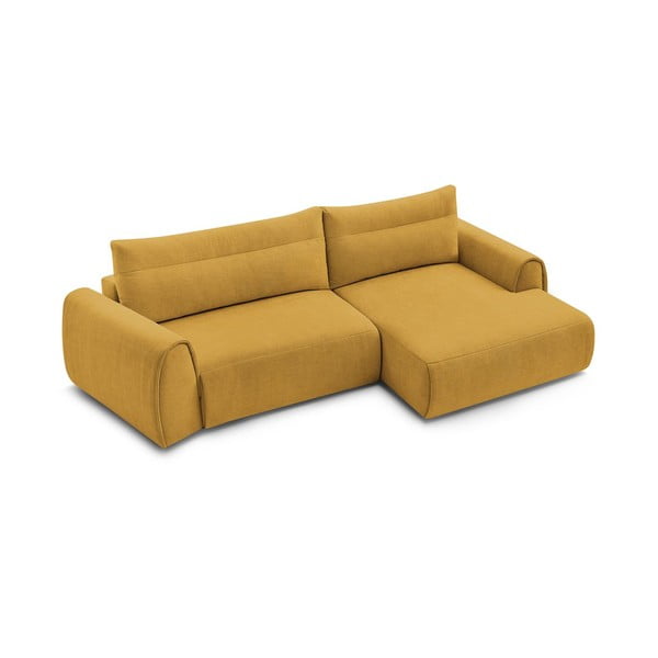 Oker rumena kotna sedežna garnitura Aden – Bobochic Paris-image-4