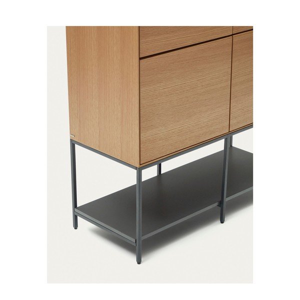 Omarica v hrastovem dekorju 97,5x160 cm Vedrana – Kave Home-image-4