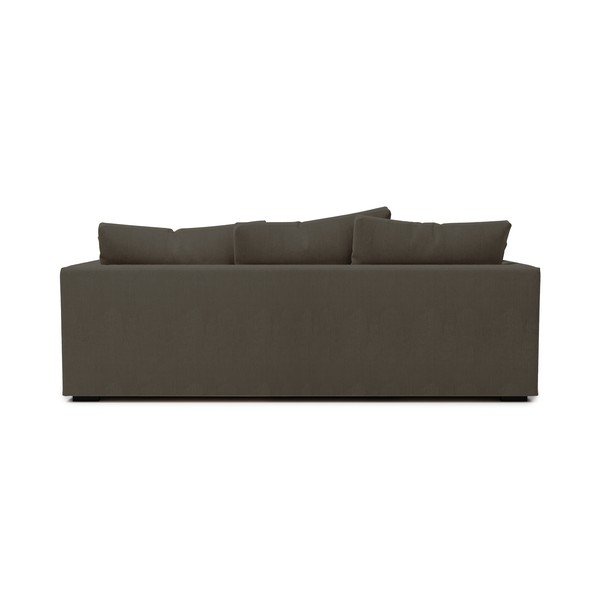 Temno siv žametni kavč 220 cm Comfy - Scandic-image-2