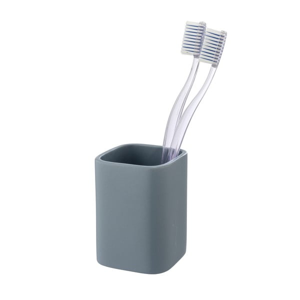 Moder keramičen lonček za zobne ščetke Hexa – Wenko-image-1