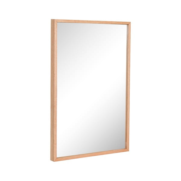 Stensko ogledalo z lesenim okvirjem Depth – Hübsch-image-2