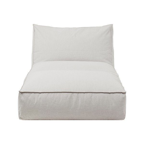 Svetlo siv vrtni ležalnik Blomus Cloud, dolžina 190 cm