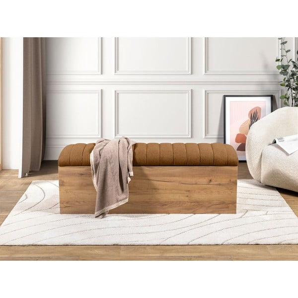 Klop v oranžni in naravni barvi Oceane – Bobochic Paris-image-3