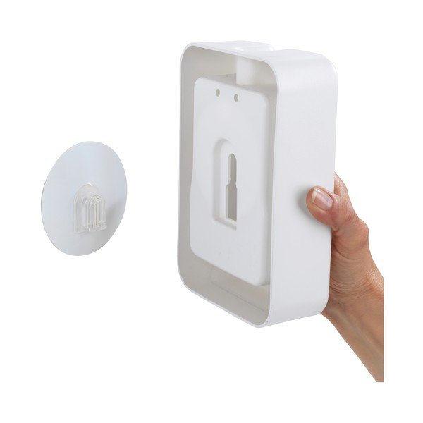 Bela stenska WC ščetka Wenko Osimo-image-4