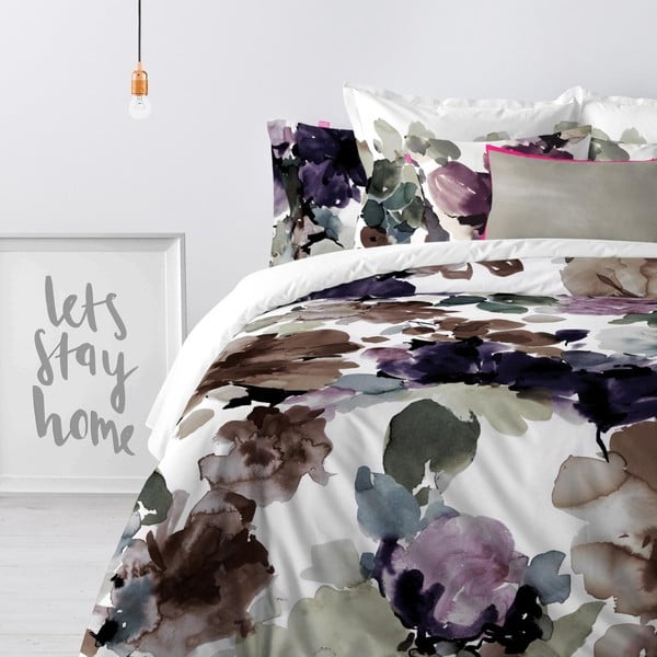 Bombažna prevleka za prešito odejo Happy Friday Basic Sunset Garden, 200 x 200 cm-image-4