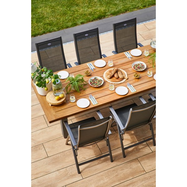 Temno siv kovinski vrtni stol Salvatore – Hartman-image-4