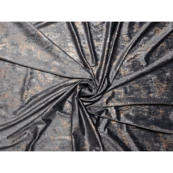Antracitno siva zavesa 140x260 cm Lhasa – Mendola Fabrics