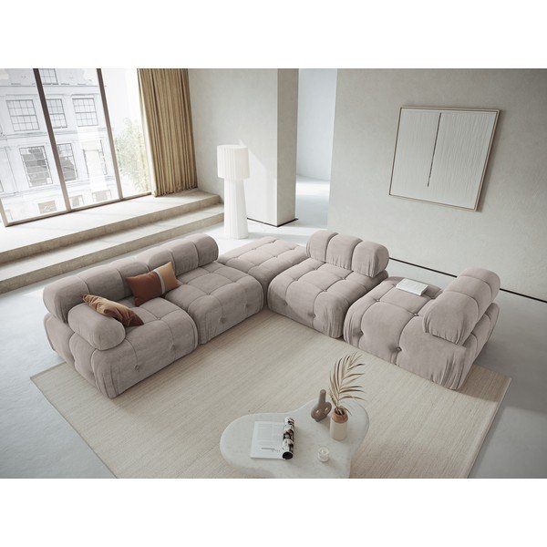 Svetlo siv modul za sedežno garnituro Ferento – Cosmopolitan Design-image-1