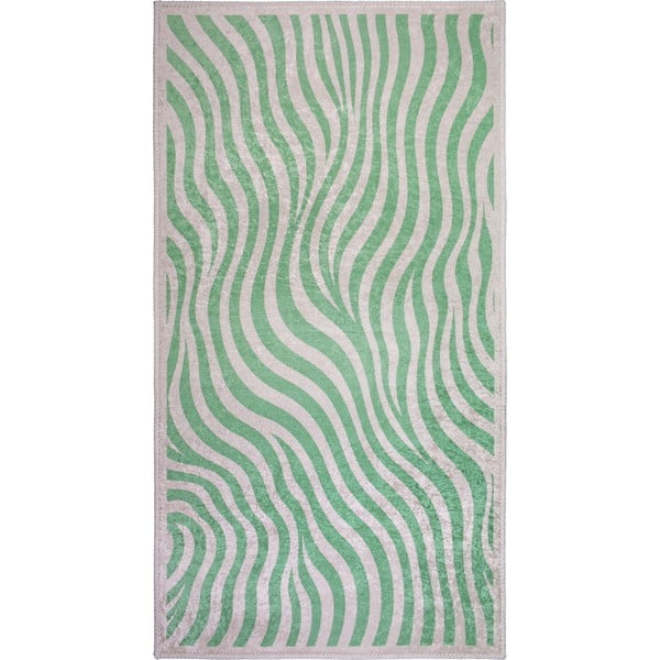 Zelen pralen tekač 80x200 cm Green Zebra – Vitaus