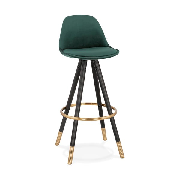 Temno zelen barski stol Kokoon Carry, višina sedeža 75 cm