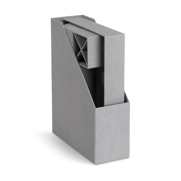 Kartonasti organizatorji v kompletu 4 ks Hugo Canvas Paper Laminate – Bigso-image-2