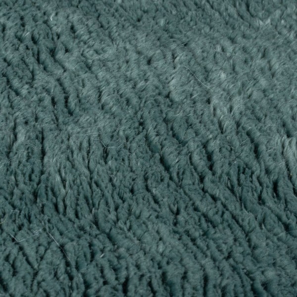Modrozeleno sintetično krzno 160x230 cm Faroe Wool Look Fur – Flair Rugs-image-3