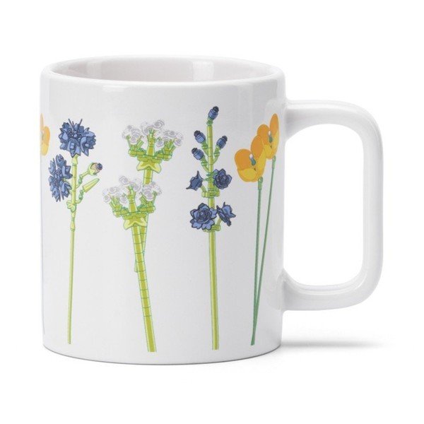 Bela keramična otroška skodelica 300 ml Meadow Flowers – LEGO®