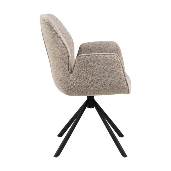 Temno siv oblazinjen jedilni stol Aura – Actona-image-4