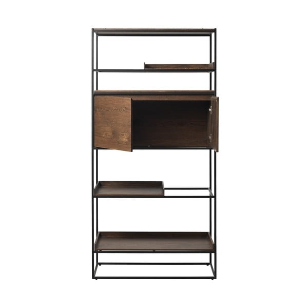 Knjižni regal s hrastovimi detajli Unique Furniture Rivoli-image-2