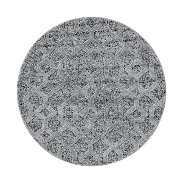 Siva okrogla preproga ø 160 cm Pisa – Ayyildiz Carpets