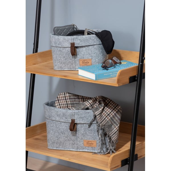 Siv tekstilni organizator Wenko Felt, 18 x 12 cm-image-1