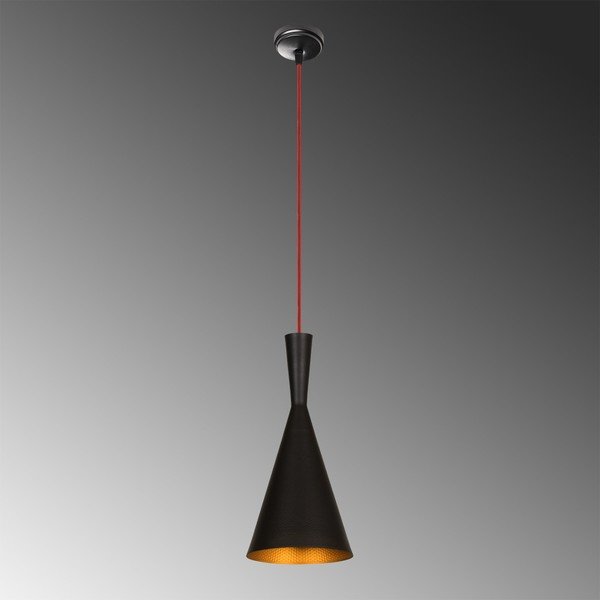 Črna kovinska viseča svetilka Opviq lights Vlassis-image-1