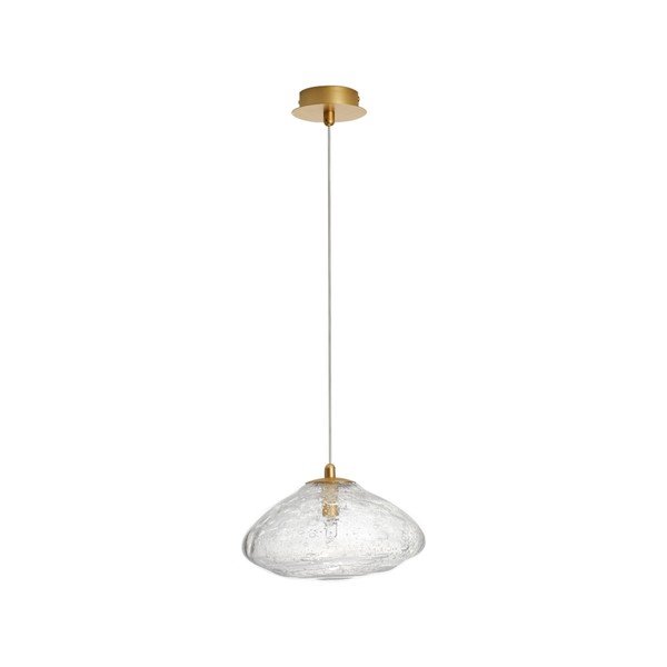 Medeninasta steklena viseča svetilka ø 26 cm King – Nova Luce