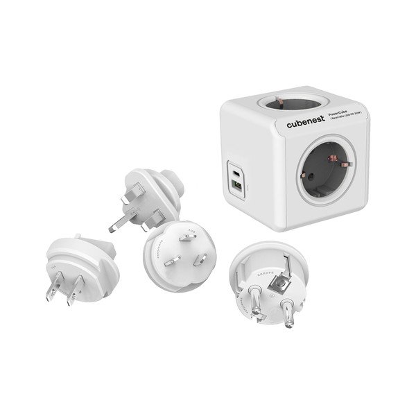 Razdelilec PowerCube ReWirable USB Schuko – Cubenest-image-2