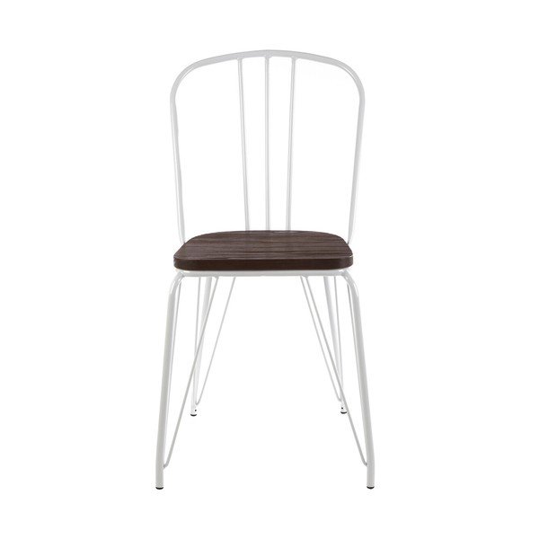 Bel/v naravni barvi jedilni stol iz masivnega bresta District – Premier Housewares-image-2