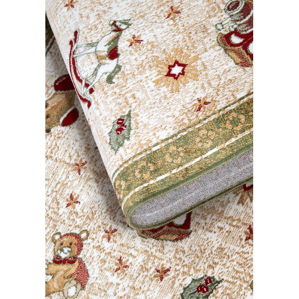 Zelen tekač z božičnim motivom iz mešanice bombaža 80x200 cm Toy's Delight Green Christmas – Villeroy&Boch-image-4