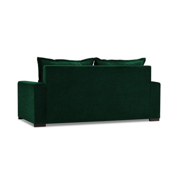Temno zelena raztegljiva zofa Kooko Home Mezzo-image-3