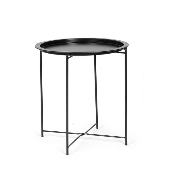 Kovinska okrogla stranska mizica ø 47 cm Hilmar – Yes Everyday