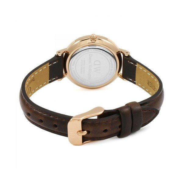 Ženska ura z usnjenim pasom in belo številčnico Daniel Wellington Petite Bristol, ⌀ 28 mm-image-3