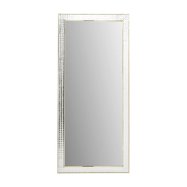 Stensko ogledalo Kare Design Crystals Gold, 180 x 80 cm