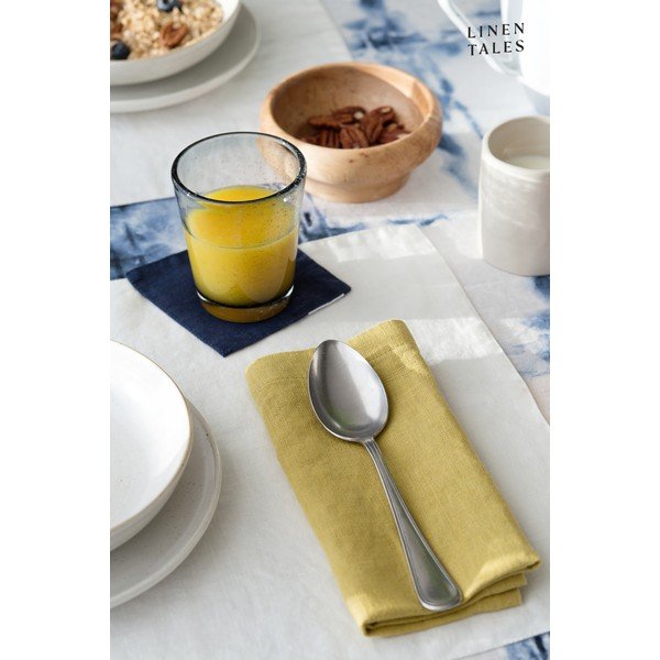 Bel platnen pogrinjek Linen Tales, 35 x 45 cm-image-3