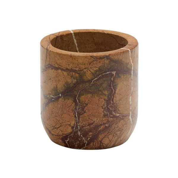 Marmorni lonček za zobne ščetke v naravni barvi Spalsh – Kave Home