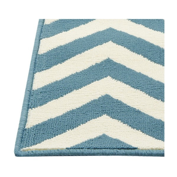 Svetlo modra zunanja preproga Floorita Waves, 133 x 190 cm-image-4