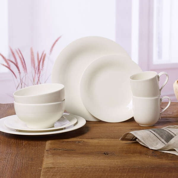 8-delni jedilni set iz belega porcelana Villeroy & Boch New Cottage -image-2