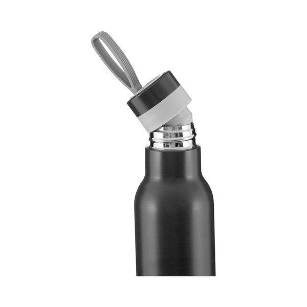Mat črna športna steklenica Premier Housewares Mimo, 500 ml-image-1