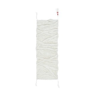 Bel pralen ročno tkan volnen tekač 70x200 cm Enkang Ivory – Lorena Canals