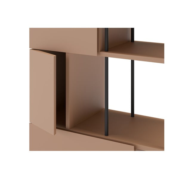 Opečnato oranžen regal 84x175 cm Perla – Marckeric-image-4