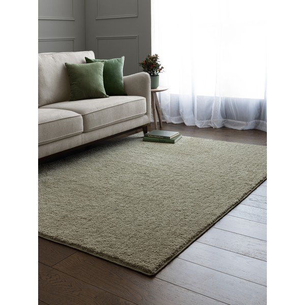 Zelena pralna preproga 120x170 cm Super Snug – Asiatic Carpets-image-1