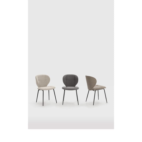 Sivi jedilni stoli v kompletu 2 ks Maori – Marckeric-image-1