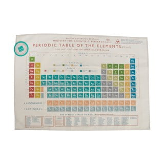 Kuhinjska krpa Rex London Periodic Table, 50 x 70 cm