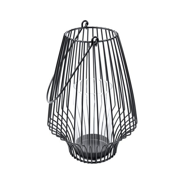 Kovinska lanterna (višina 28 cm) – Ego Dekor