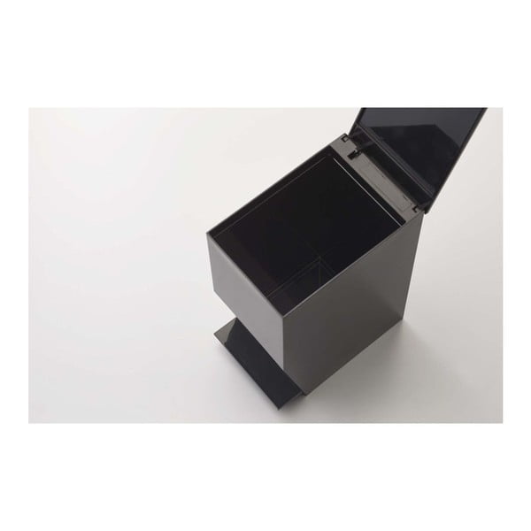 Črn plastičen koš za smeti s pedalom 3,9 l Tower – YAMAZAKI-image-2