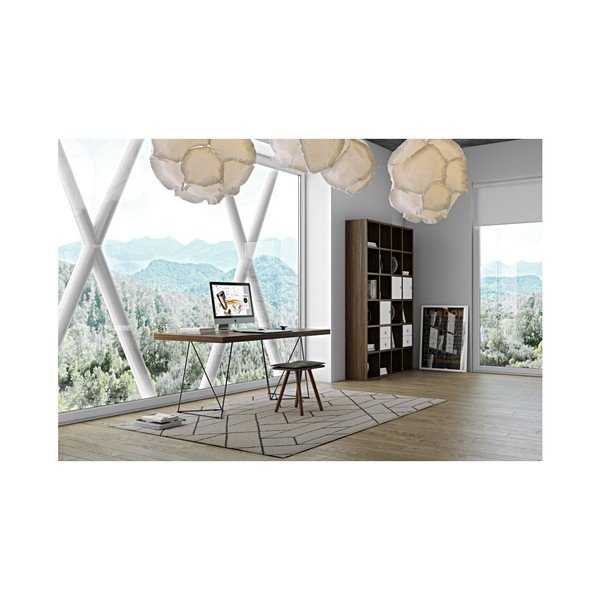 Pisalna miza s kovinskimi nogami TemaHome Multi, 160 x 90 cm-image-4