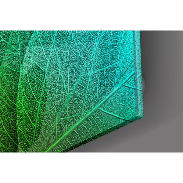 Steklena slika Insigne Green Leaf-image-2