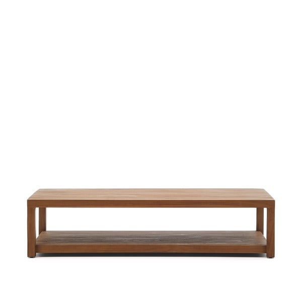 Mizica iz masivnega tika v naravni barvi 70x150 cm Sashi – Kave Home-image-2