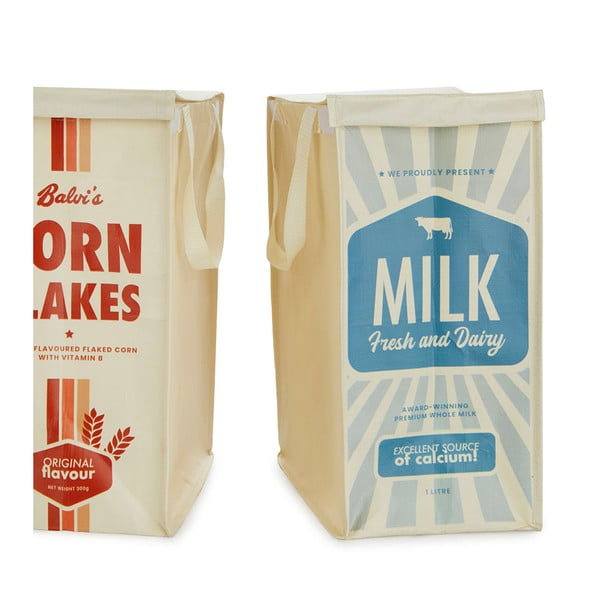 Plastični koši za smeti v kompletu 3 ks za ločevanje odpadkov 28 l Retro – Balvi-image-3