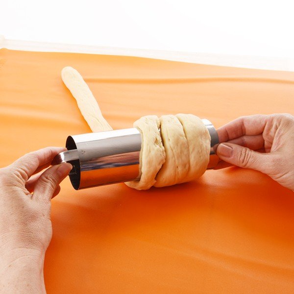 Modeli za trdelnik iz nerjavečega jekla v kompletu 2 ks ø 6 cm – Orion-image-2